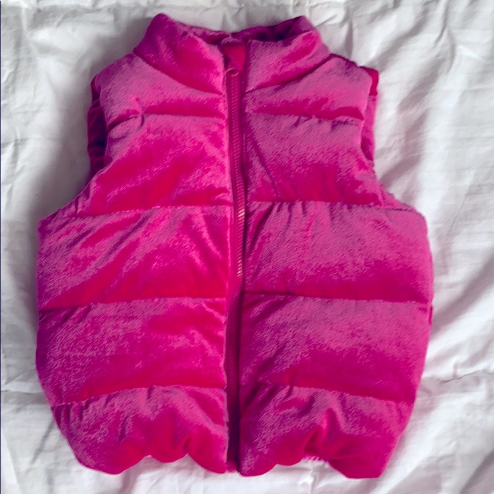 Gymboree 18-24mo Hot Pink Puffer Vest